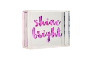 Locomocean Lightbox Acrylic Roze