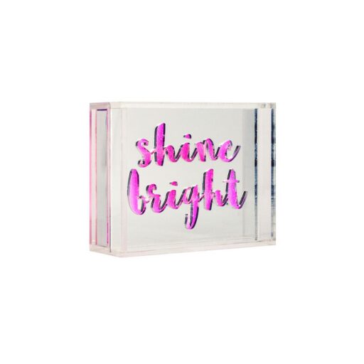 Locomocean Lightbox Acrylic Roze