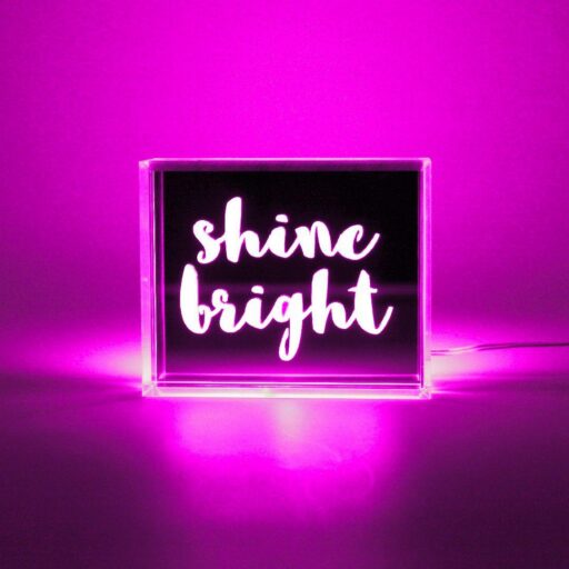 Locomocean Lightbox Acrylic Roze