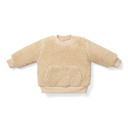 Sweater Teddy Sand Maat 68 Little Dutch
