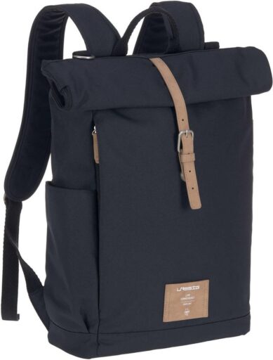 Luiertas Backpack Rolltop Night Blue Lässig