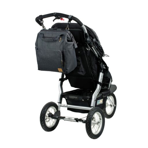 Luiertas Backpack Goldie Antraciet Lässig