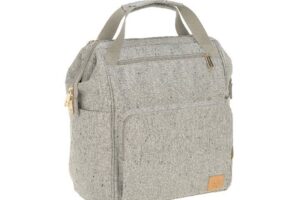 Luiertas Backpack Goldie Bouclé Beige Lässig