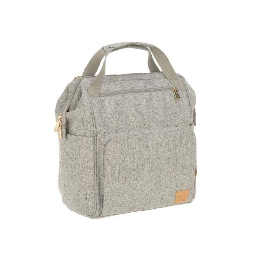 Luiertas Backpack Goldie Bouclé Beige Lässig