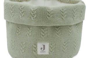 Commodemandje Grain Knit Olive Green Jollein