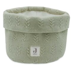 Commodemandje Grain Knit Olive Green Jollein