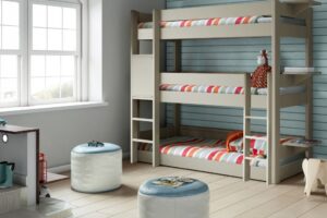 STAPELBED TRIO 120 X 200 / 196 (excl. Lattenbodems)