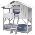 BOOMHUTBED 090 X 190 STAPELBED