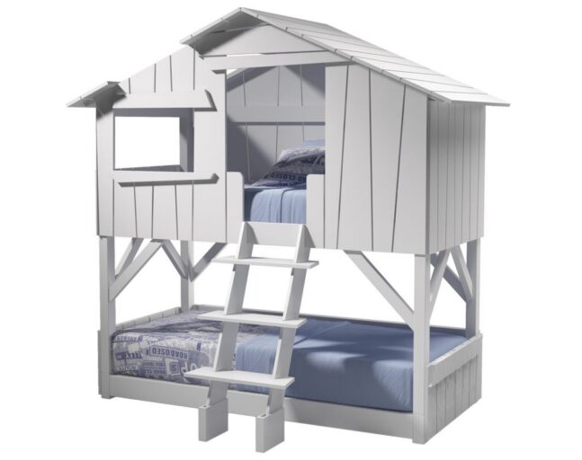 BOOMHUTBED 090 X 190 STAPELBED