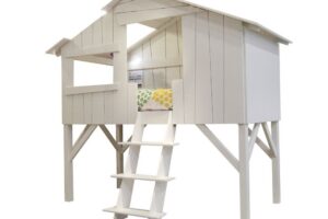 BOOMHUTBED 090 X 190 HALFHOOG