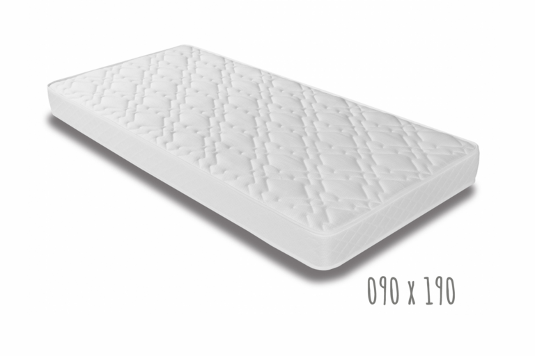 BEDLADEMATRAS 090 X 190 DIKTE 10 CM