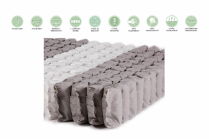 MATRAS 090 X 200 POCKETVEREN 16CM