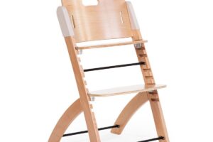 Meegroeistoel + Eettablet Naturel Beige Evosit Childhome