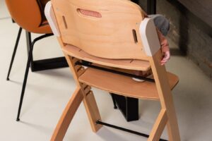 Meegroeistoel + Eettablet Naturel Beige Evosit Childhome