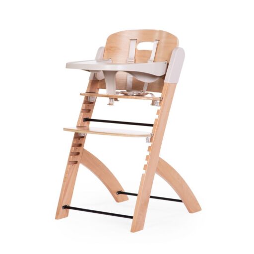 Meegroeistoel + Eettablet Naturel Beige Evosit Childhome