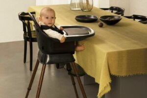 Meegroeistoel Ultimo 3 Luxe Black/Walnut Quax