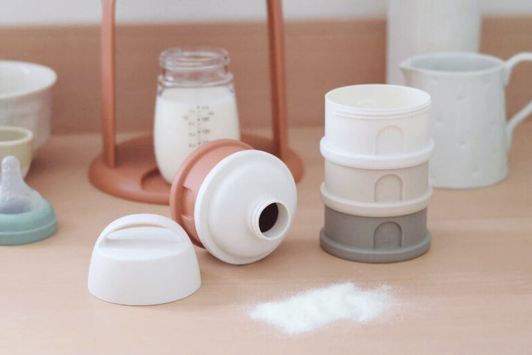 Melkpoedertoren Cotton White/Terracotta Béaba