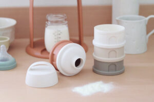 Melkpoedertoren Cotton White/Terracotta Béaba