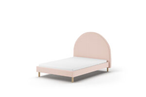 BED 140 X 200 ROZE GESTOFFEERD MOON VIPACK