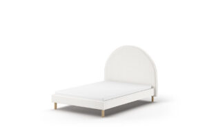 BED 140 X 200 WIT GESTOFFEERD MOON VIPACK