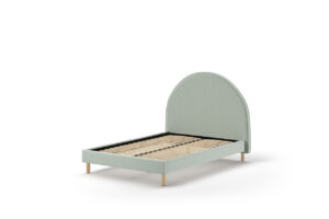 BED 140 X 200 GROEN GESTOFFEERD MOON VIPACK