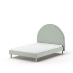 BED 140 X 200 GROEN GESTOFFEERD MOON VIPACK
