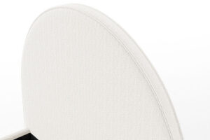 BED 090 X 200 WIT GESTOFFEERD MOON VIPACK