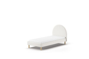 BED 090 X 200 WIT GESTOFFEERD MOON VIPACK