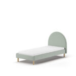 BED 090 X 200 GROEN GESTOFFEERD MOON VIPACK
