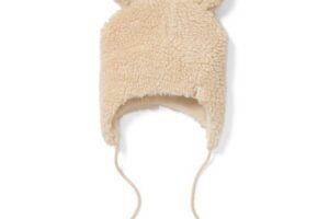 Mutsje Teddy Sand Maat 0-3M Little Dutch