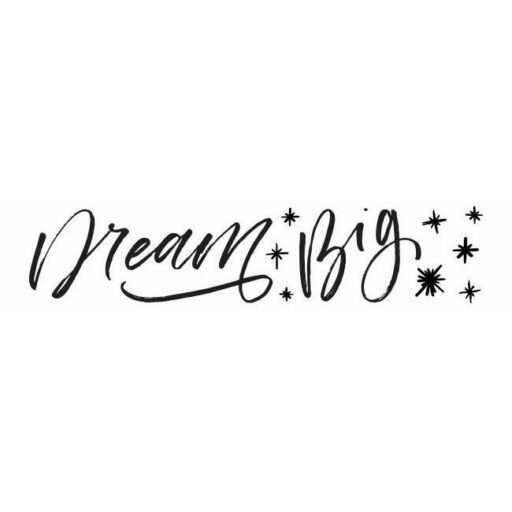 Muursticker Dream Big Roommates