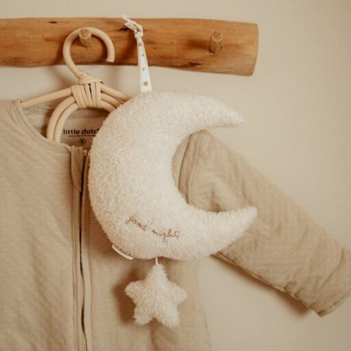Muziekdoosje Maan Newborn Naturals Little Dutch