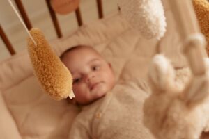 Muziekmobiel Hout Newborn Naturals Little Dutch