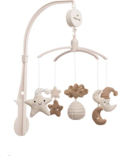 Baby’s Only Muziekmobiel Heaven Clay/Warm Linen
