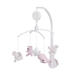 Baby's Only Muziekmobiel Classic Roze/Roze/Wit