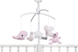 Baby’s Only Muziekmobiel Classic Roze/Roze/Wit