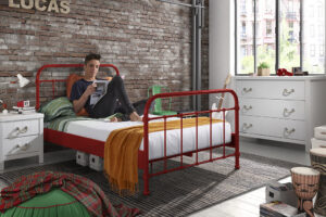 Metalen bed New York Van Vipack