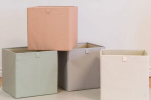 3 Sprouts Opbergbox Grijs Uni