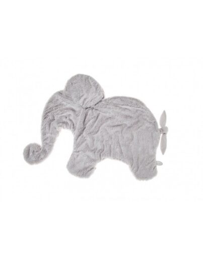 Dimpel Knuffel Olifant Oscar Pancake Lichtgrijs