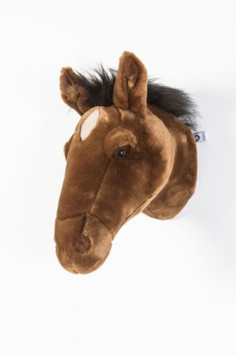 Wild And Soft Dierenkop Paard Bruin Scarlett