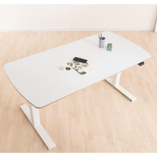 BUREAU 150CM WIT ELECTRISCH IN HOOGTE VERSTELBAAR