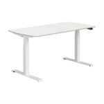 BUREAU 150CM WIT ELECTRISCH IN HOOGTE VERSTELBAAR