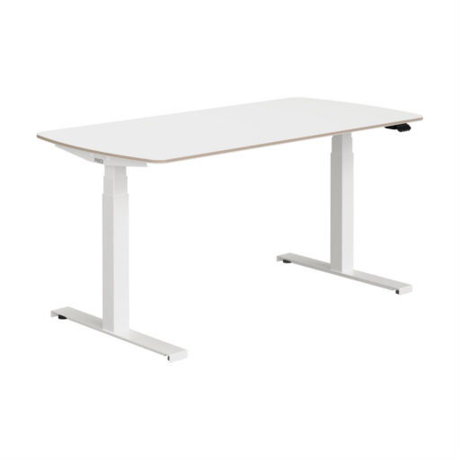 BUREAU 150CM WIT ELECTRISCH IN HOOGTE VERSTELBAAR
