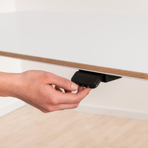 BUREAU 150CM GRIJS ELECTRISCH IN HOOGTE VERSTELBAAR