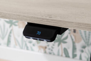 BUREAU 150CM WIT ELECTRISCH IN HOOGTE VERSTELBAAR
