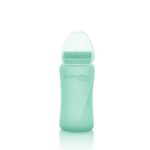 Glazen Fles 240ml Mint Green Everyday Baby