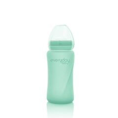 Glazen Fles 240ml Mint Green