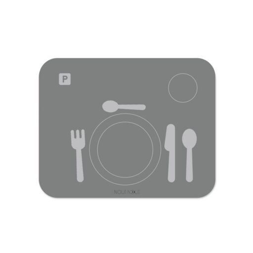 Placemat Learning Antraciet Noui Noui