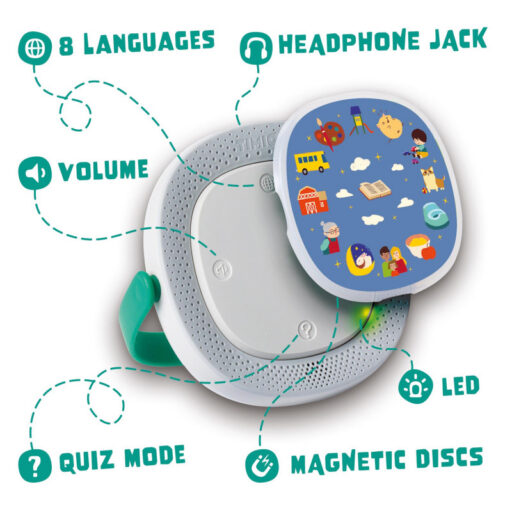 Player Timio + 5 Discs Oplaadbaar