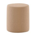 Poef Boucle Nature Bruin Vipack